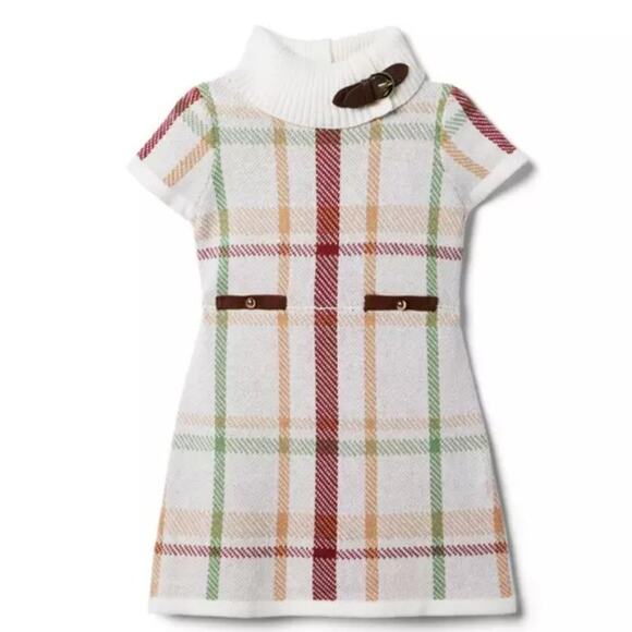 Janie and Jack The Saddle Club Sweater Dress baby girl size 12-18M New no tags - Picture 1 of 12